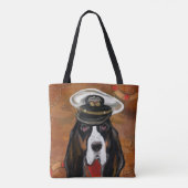 BASSET HOUND TOTE BAG (Achterkant)