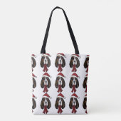 Basset Hound     Tote Bag (Achterkant)