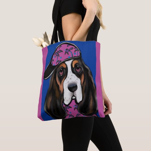 Basset Hound Tote Bag (Dichtbij)