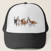 Basset Hound Trio-Pet Trucker Pet (Voorkant)