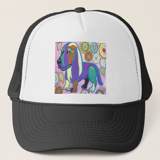 Basset Hound Trucker Pet (Voorkant)