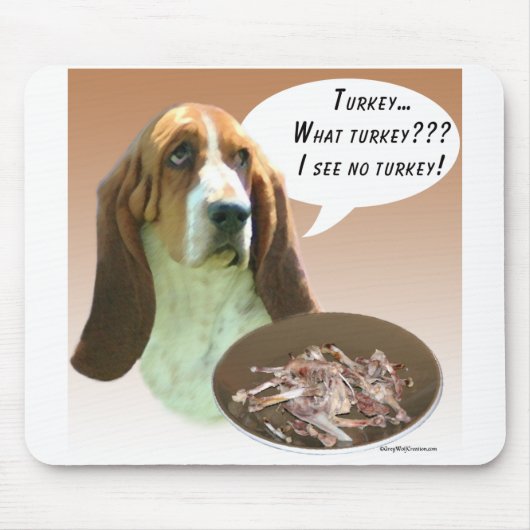 Basset Hound Turkije Muismat (Voorkant)