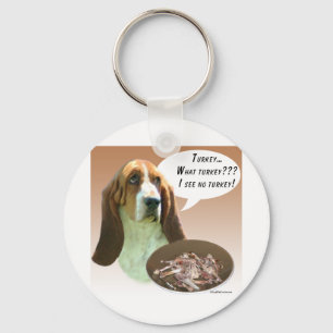 Basset Hound Turkije Sleutelhanger
