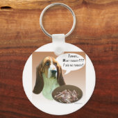 Basset Hound Turkije Sleutelhanger (Voorkant)