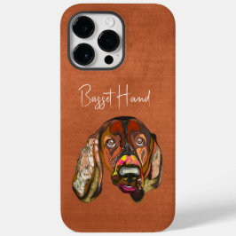 Basset Hound Ugly Face Hoesje-Mate iPhone Case