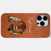 Basset Hound Ugly Face Hoesje-Mate iPhone Case (Achterkant (horizontaal))