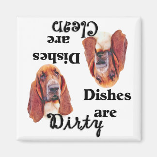 Basset Hound Vaatwasser Magneet