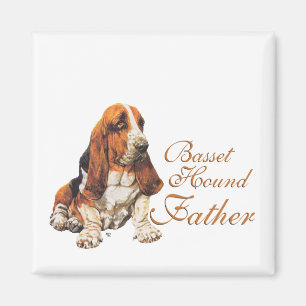 Basset Hound Vaderdag Magneet