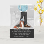 Basset Hound van de Dog Vaderdag Kaart (Gele Bloem)