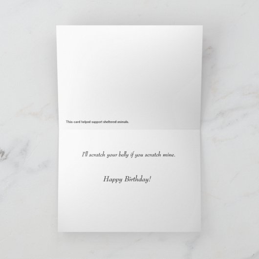 Basset Hound Verjaardag Kaart (Binnen)