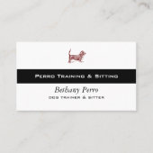 Basset Hound Visitekaartje (Voorkant)