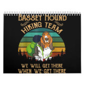 basset hound - wandelteam dat we zullen krijgen kalender (Hoes)