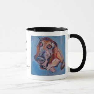 Basset Hound WOOF! Mok ・ Pet Portraits ・ E Fra