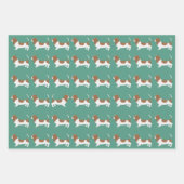 Basset Hound Wrapping Paper Sheets (Voorkant 2)