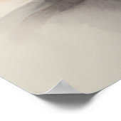 Basset Hound zittend op skateboard Poster (Hoek)