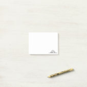 basset hound zwart wit eenvoudig puppy hondenogen post-it® notes (Op bureau)