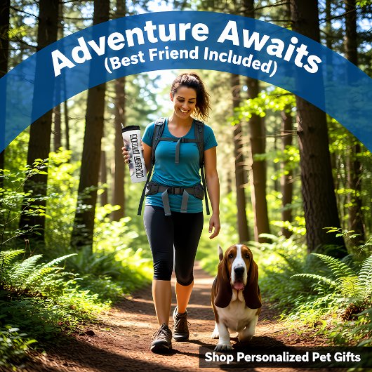 Basset Hound's grijswaarden bloemensnooze Thermosbeker