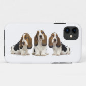 Basset Hounds I-Phone Case (Achterkant (horizontaal))