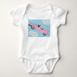 Basset Hounds in Roze Convertible T-Shirt