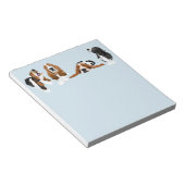 Basset Hounds Notitieblok (Schuin)