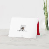 Basset hounds op grappige Valentijnsdag kaart (Achterkant)