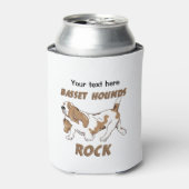 bassET HOUNDS ROCK ALL Blikjeskoeler (Blikje Voorkant)