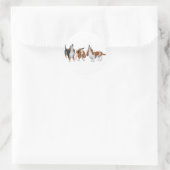 Basset Hounds Sticker (Tas)
