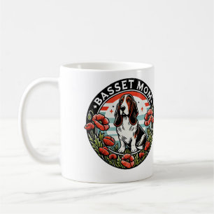 Basset mama koffiemok