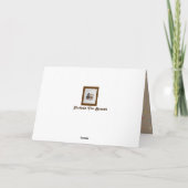 Basset "Moederdag" Kaart met Cowboy Theme (Achterkant)