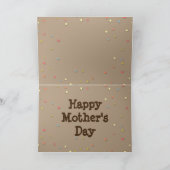 Basset "Moederdag" Kaart met Cowboy Theme (Binnen)