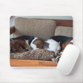 Basset Mousepad 03 Muismat (Met muis)