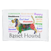 Basset Traits Kussensloop (Voorkant)