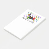 Basset Traits Post-it Notes (Schuin)