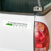 BassetHound Bumpersticker (Op Truck)