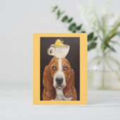 Bassett balancing act briefkaart (Staand voorkant)