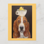 Bassett balancing act briefkaart (Voorkant)