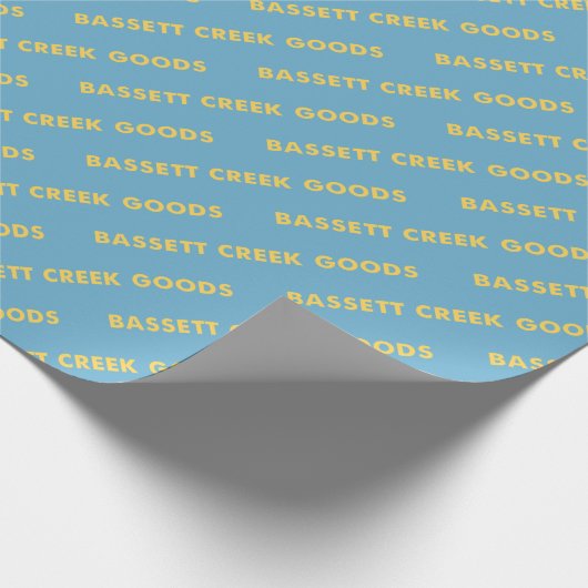 Bassett Creek-goederen, ongeacht het voorval Cadeaupapier (Hoek)