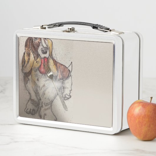 Bassett Hound Lunch Box (In situ)