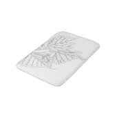 Basshoutwaren Badmat (Gekanteld)