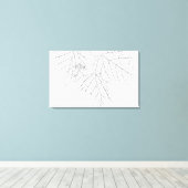 Basshoutwaren Canvas Afdruk (Insitu (Houten vloer))