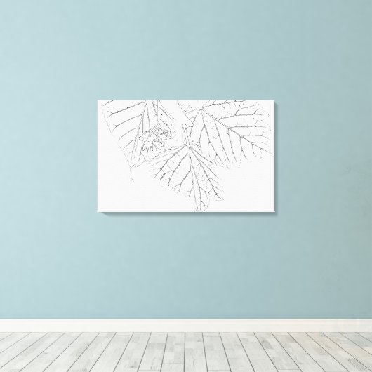 Basshoutwaren Canvas Afdruk (Insitu (Houten vloer))