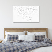 Basshoutwaren Canvas Afdruk (Insitu (Slaapkamer))