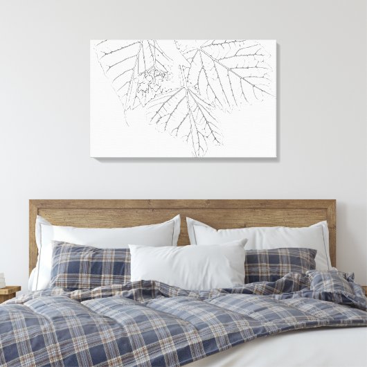 Basshoutwaren Canvas Afdruk (Insitu (Slaapkamer))