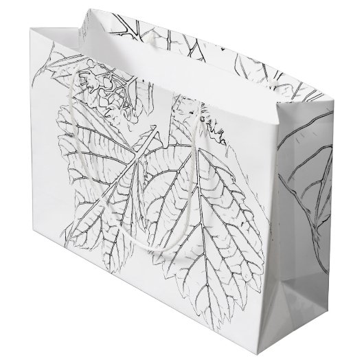 Basshoutwaren Groot Cadeauzakje (Achterkant Gekanteld)