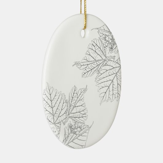 Basshoutwaren Keramisch Ornament (Rechts)