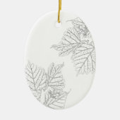 Basshoutwaren Keramisch Ornament (Voorkant)