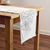 Basshoutwaren Korte Tafelloper (Voorbeeld)