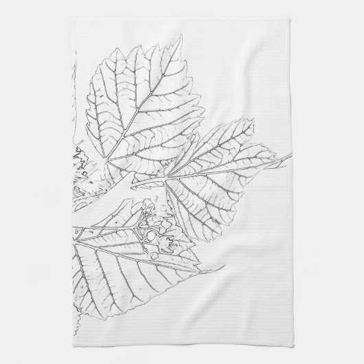 Basshoutwaren Theedoek (Verticaal)