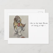 Bassie Briefkaart Kaart (Voorkant / Achterkant)