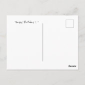 Bassie Briefkaart Kaart (Achterkant)